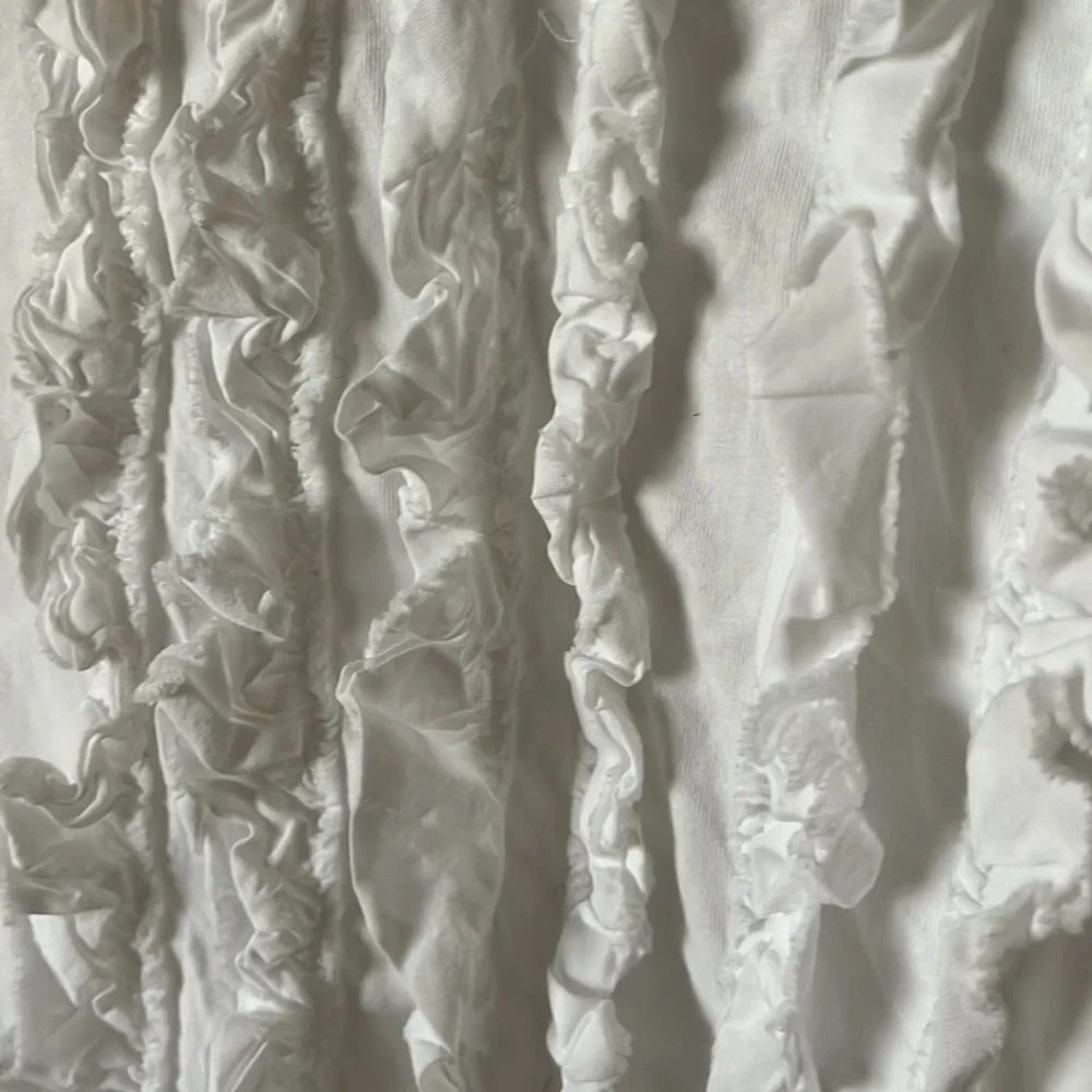 Zara Ruffle Front T Shirt - Picture 4 of 8